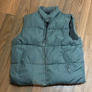 Old Navy Old Navy Men's Teal Puffer Vest